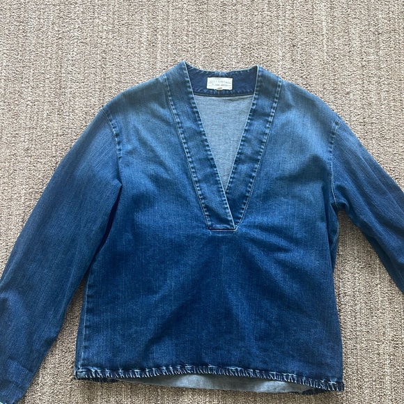 Nili Lotan Denim Shirt - Picture 4 of 5